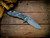 Assembly Special-XM-18 3.5"-20CV-Slicer-Hollow Ground-Two Tone-Battle Blue-Wood/Resin-Brass Hardware-Lockside