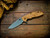 Assembly Special-XM-18 3.5"-20CV-Slicer-Hollow Ground-Battle Finish-Curly White Oak-Brass Hardware-Scale Side