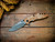 Assembly Special-XM-18 3.5"-20CV-Slicer-Hollow Ground-Two Tone Blade-Battle Bronze-Smooth Natural Micarta-Black Nitride/Copper Hardware-Scale Side