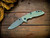 Assembly Special-XM-18 3.5"-20CV-Spanto-Battle Purple-Smooth Translucent Green G10-Titanium Blue Hardware/Backspacer-Scale Side