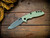 Assembly SpecialXM-18 3.5"-20CV-Spanto-Battle Green-Translucent Green G10-Black Nitride Hardware/Titanium Standoffs-Scale Side