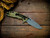 Assembly SpecialXM-18 3.5"-20CV-Spanto-Battle Green-Translucent Green G10-Black Nitride Hardware/Titanium Standoffs-Lockside