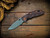 Assembly Special-XM-18 3.5"-20CV-Spanto-Battle Green-Textured Burgundy Micarta-Copper Hardware-Scale Side