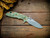 Assembly Special-XM-18 3.5"-20CV-Slicer-Hollow Ground-Two Tone Blade-Bead Blast Green-Black G10-Copper Hardware-Lockside