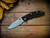 Assembly Special-XM-18 3.5"-20CV-Slicer-Hollow Ground-Two Tone Blade-Bead Blast Green-Black G10-Copper Hardware-Scale Side