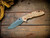 Assembly Special-XM-18 3.5"-20CV-Slicer-Hollow Ground-Working Finish Two Tone Blade-Stonewash Blue-Smooth Natural Micarta-Copper Hardware/HMBS-Scale Side