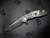 XM-18 3.5" Artistry Series - Gold Engraved - Nichols Stainless Ladder Damascus - Scale Side
