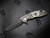 XM-18 3.5" Artistry Series - Gold Engraved - Vegas Forge Reptilian Stainless Steel San Mai Damascus - Scale Side