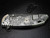 XM-18 3.5" Artistry Series - Gold Engraved - Vegas Forge Reptilian Stainless Steel San Mai Damascus - Close-Up Lockside