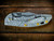 XM-18 3.5" Artistry Series - Production - Bead Blast with Scroll Engraving - Matt Finish Non-Flipper Bowie-Lockside Close-Up
