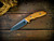 The Flashpoint-Sheepsfoot-Magnacut-Stonewash-Pau Amarello-Wood Handle-Scale Side