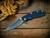 XM-18 3.25" Spearpoint-S45VN-Stonewash Blade-Working Finish-Blue Black G10