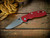 XM-18 3.25" Spearpoint-S45VN-Working Finish-Red G10