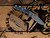 CAT-XM-18 3.25" Spearpoint-S45VN-Working Finish Blade-Battle Blue-G10