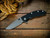 XM-18 3.25" Spearpoint-S45VN-Working Finish Blade-Battle Blue-Black G10