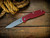 Firetac Tanto-20CV-Working Finish Blade-Battle Bronze-Red G10