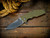 Jurassic-Slicer Flat Ground-Magnacut-Working Finish-Stonewash Blade-OD Green G10