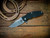Jurassic-Frontier Clip Point-Magnacut-Stonewash-Black G10