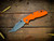 XM-18 3.5" Aggressor Non-Flipper-Magnacut-Working Finish-Stonewash Blade-Orange G10