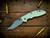 XM-18 3.5" Aggressor Non-Flipper-Magnacut-Battle Bronze-Transparent Green G10