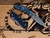 CAT-XM-18 3.25" Spanto Non-Flipper-Magnacut-Battle Blue-G10