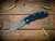 XM-18 3.25" Spanto Non-Flipper-Magnacut-Battle Blue-Blue Black G10