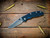 XM-18 3.25" Spanto Non-Flipper-Magnacut-Stonewash Blue-Blue Black G10