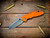 XM-18 3.25" Spanto Non-Flipper-Magnacut-Stonewash-Orange G10