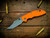 XM-18 3.5" Aggressor Non-Flipper-Magnacut-Battle Green-Orang G10