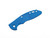 XM-18 3.5" - Scale -Milled Horsehead-Textured - Blue G10