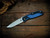 Firetac Spanto-20CV-Bead Blast Blue-Blue/Black G10