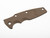 Eklipse 3.5" - Scale -Milled Horsehead-Textured -FDE G10