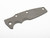 Eklipse 3.5" - Scale -Milled Horsehead-Textured -Grey G10