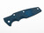 Eklipse 3.5" - Scale -Milled Horsehead-Textured -Blue Black G10