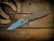 Eklipse 3.5" Skinny Fullered Harpoon Spearpoint-Magnacut-Battle Blue-FDE G10