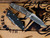 CAT-Eklipse 3.5" Skinny Fullered Harpoon Spearpoint-Magnacut-Working Finish-Stonewash Blade-G10