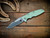 Eklipse 3.5" Skinny Fullered Harpoon Spearpoint-Magnacut-Working Finish-Stonewash Blade-Translucent Green G10