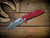 Eklipse 3.5" Skinny Fullered Harpoon Spearpoint-Magnacut-Stonewash Bronze-Red G10
