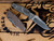 CAT-Eklipse 3.5" Skinny Fullered Harpoon Spearpoint Non-Flipper-Magnacut-Working Finish-Stonewash Blade-G10