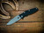 Eklipse 3.5" Skinny Fullered Harpoon Spearpoint Non-Flipper-Magnacut-Working Finish-Black G10