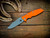 Eklipse 3.5" Skinny Fullered Harpoon Spearpoint Non-Flipper-Magnacut-Working Finish-G10