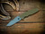 Eklipse 3.5" Skinny Fullered Harpoon Spearpoint Non-Flipper-Magnacut-Battle Bronze-OD Green G10