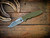 Eklipse 3.5" Skinny Fullered Harpoon Spanto Non-Flipper-Magnacut-Stonewash Blue-OD Green G10