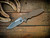Eklipse 3.5" Skinny Fullered Harpoon Spanto-Magnacut-Working Finish-Stonewash Blade-G10-FDE
