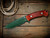 The Ranch-Spearpoint-Cerakote Highland Green-CPM 3V-Micarta and Wood