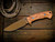 The Ranch-Spearpoint-Cerakote Barrett Brown-CPM 3V-Micarta and Wood
