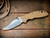 XM-18 3.5" Bowie-Non Flipper-Magnacut-Stonewash Blade-Bead Blast Green-Coyote-G10