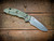XM-18 3.5" Recurve-Non Flipper-Magnacut-Stars and Stripes-Battle Green/Blue Stripes-Bronze Titanium Hardware-Blue Back Spacer_Lockside