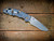 XM-18 3.5" Recurve-Non Flipper-Magnacut-Liberty Bell Textured Stonewash Blue-Bronze Titanium Hardware/Backspacer_Lockside