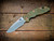 XM-18 3.5" Recurve-Non Flipper-Magnacut-Liberty Bell Battle Green/Bronze-Copper Hardware_Scale Side